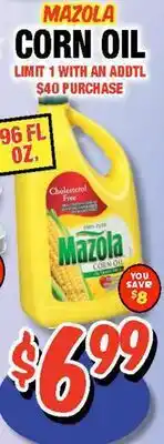 Western Beef MAZOLA CORN OIL offer
