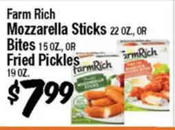 Western Beef Farm Rich Mozzarella Sticks 22 OZ., OR Bites 15 OZ., OR Fried Pickles 19 OZ offer