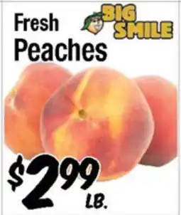 Western Beef Fresh Peaches offer