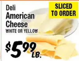 Western Beef Deli American Cheese offer