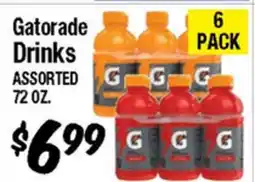 Western Beef Gatorade Drinks offer