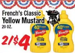Western Beef French's Classic Yellow Mustard offer