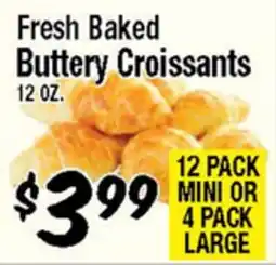 Western Beef Fresh Baked Buttery Croissants offer