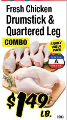 Western Beef Fresh Chicken Drumstick & Quartered Leg COMBO offer
