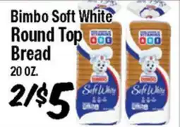 Western Beef Bimbo Soft White Round Top Bread offer
