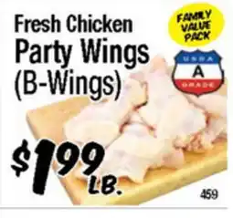 Western Beef Fresh Chicken Party Wings (B-Wings) offer