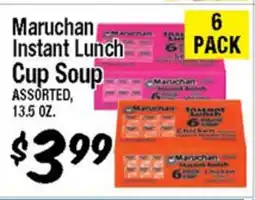 Western Beef Maruchan Instant Lunch Cup Soup offer