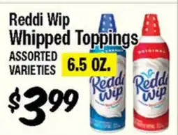 Western Beef Reddi Wip Whipped Toppings offer