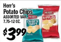 Western Beef Herr's Potato Chips offer