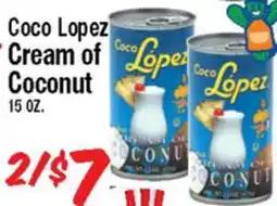 Western Beef Coco Lopez Cream of Coconut offer