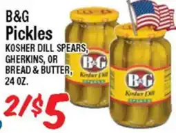 Western Beef B&G Pickles offer