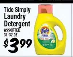 Western Beef Tide Simply Laundry Detergent offer