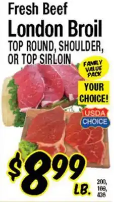 Western Beef Fresh Beef London Broil offer