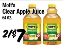 Western Beef Mott's Clear Apple Juice offer