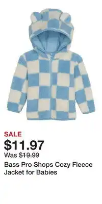 Cabela's Bass Pro Shops Cozy Fleece Jacket for Babies offer