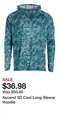 Cabela's Ascend 3D Cool Long-Sleeve Hoodie offer