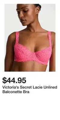 Victoria's Secret Victoria's Secret Lacie Unlined Balconette Bra offer