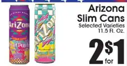 Supremo Foods Inc Arizona Slim Cans offer