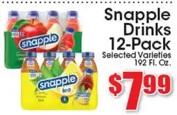 Supremo Foods Inc Snapple Drinks offer