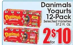 Supremo Foods Inc Danimals Yoyurts offer