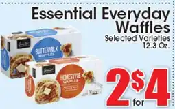 Supremo Foods Inc Essential Everyday Waffles offer