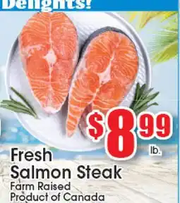 Supremo Foods Inc Fresh Salmon Steak offer