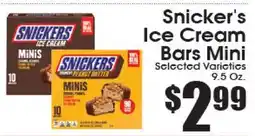 Supremo Foods Inc Snicker's Ice Cream Bars Mini offer