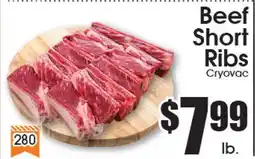 Supremo Foods Inc Beef Short Ribs offer