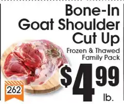 Supremo Foods Inc Bone-In Goat Shoulder Cut Up offer