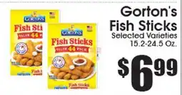 Supremo Foods Inc Gorton's Fish Sticks offer