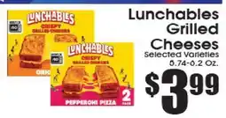 Supremo Foods Inc Lunchables Grilled Cheeses offer