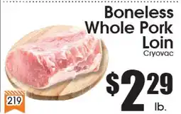 Supremo Foods Inc Boneless Whole Pork Loin offer