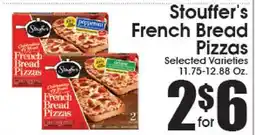 Supremo Foods Inc Stouffer's French Bread Pizzas offer