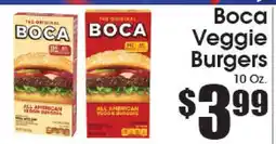 Supremo Foods Inc Boca Veggie Burgers offer