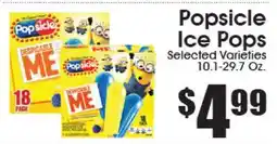 Supremo Foods Inc Popsicle Ice Pops offer