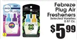 Supremo Foods Inc Febreze Plug Air Fresheners offer