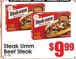 Supremo Foods Inc Steak Umm Beef Steak offer