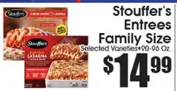 Supremo Foods Inc Stouffer's Entrees Family Size offer