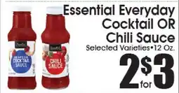 Supremo Foods Inc Essential Everyday Cocktail OR Chili Sauce offer
