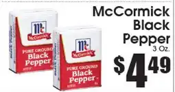 Supremo Foods Inc McCormick Black Pepper offer