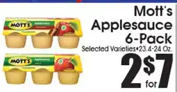 Supremo Foods Inc Mott's Applesauce offer