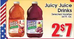 Supremo Foods Inc Juicy Juice Drinks offer