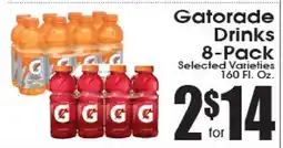 Supremo Foods Inc Gatorade Drinks offer