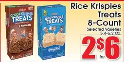Supremo Foods Inc Rice Krispies Treats offer