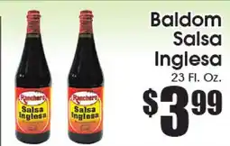 Supremo Foods Inc Baldom Salsa Inglesa offer