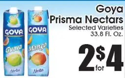 Supremo Foods Inc Goya Prisma Nectars offer