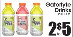 Supremo Foods Inc Gatorlyte Drinks offer