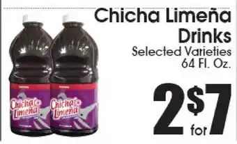 Supremo Foods Inc Chicha Limeña Drinks offer