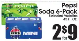 Supremo Foods Inc Pepsi Soda 6-Pack offer
