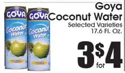 Supremo Foods Inc Goya Coconut Water offer